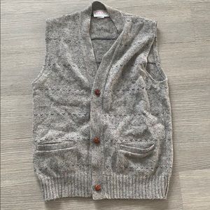 Prego Sweater Vest VINTAGE Shetland Wool